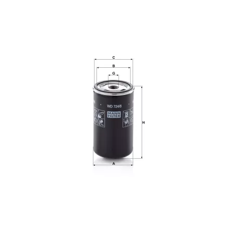 Hydraulic Filter Mercedes Unimog