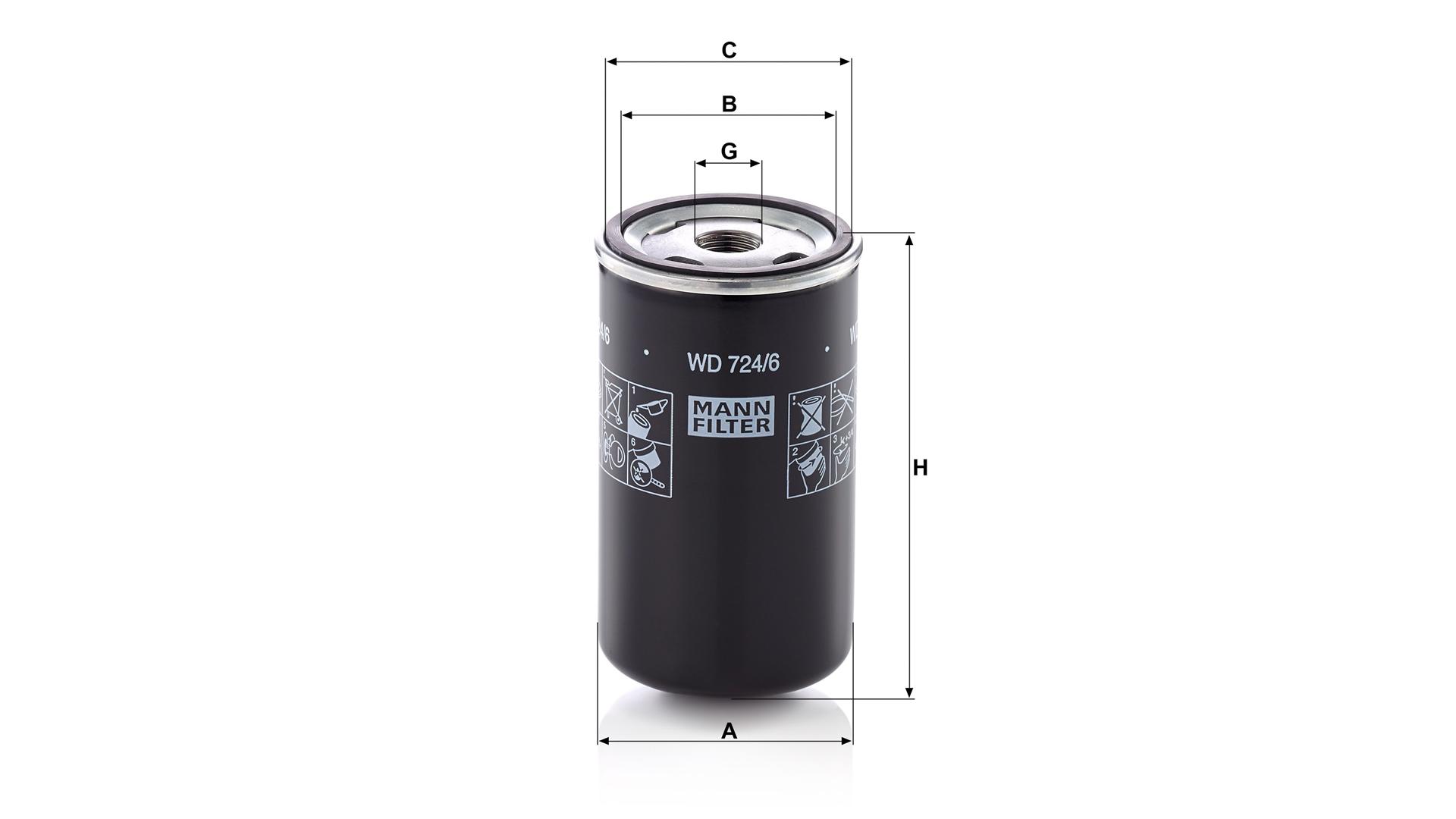 Hydraulic Filter Mercedes Unimog