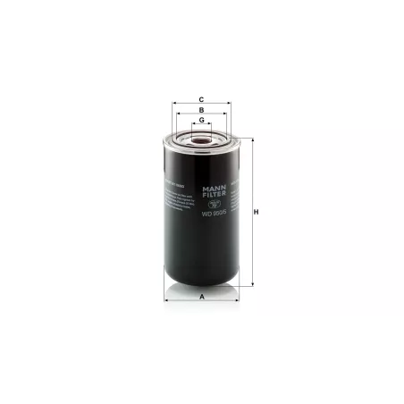 Hydraulic Filter Deutz-fahr Agroprima / Agrocompact / Agrostar / Agrostar Dx