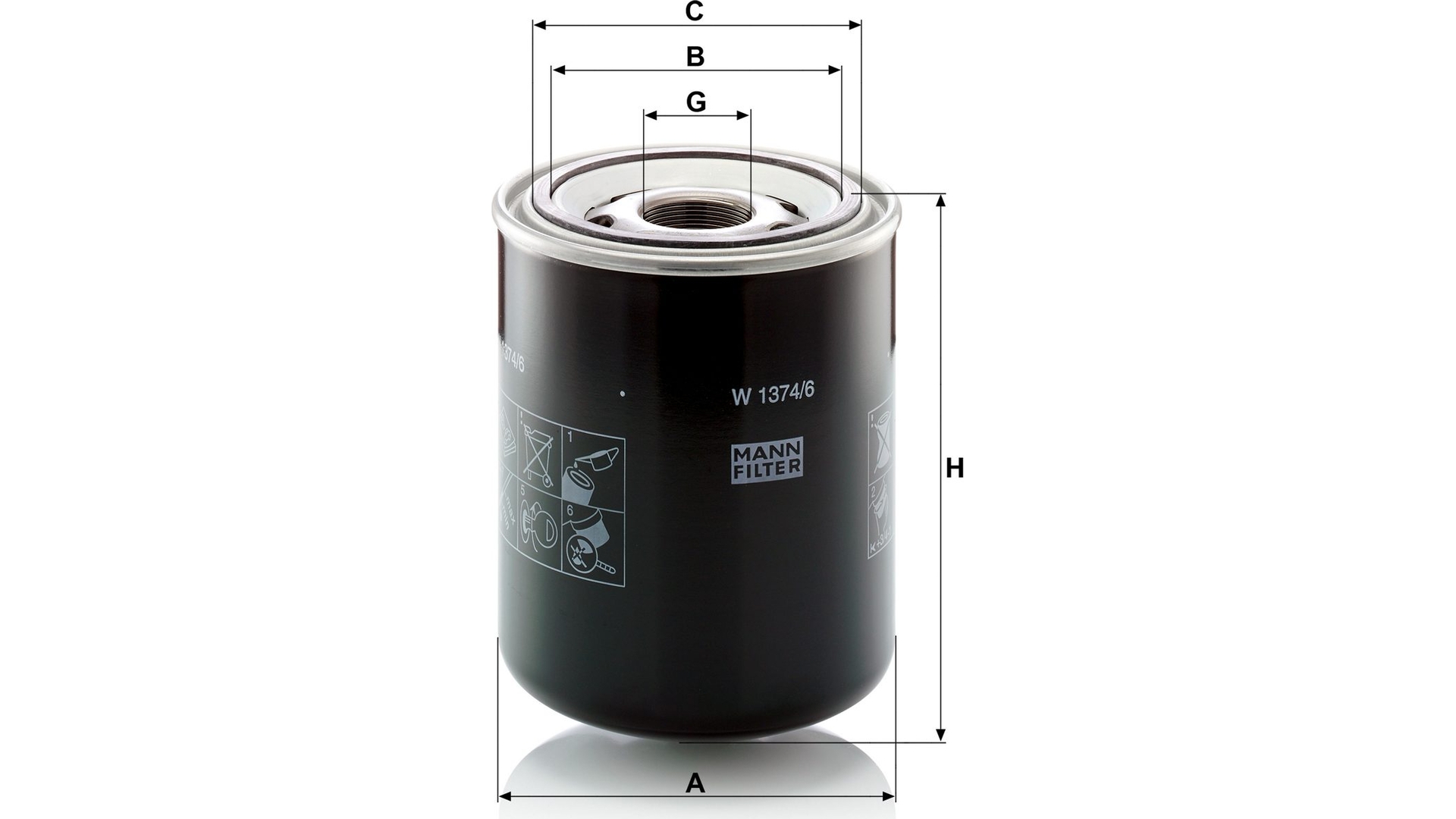 Hydraulikfilter Deutz