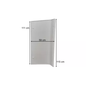 Kühlaggregat Thermo King SLX Äusseres Gehäusepanel Unten Rechts