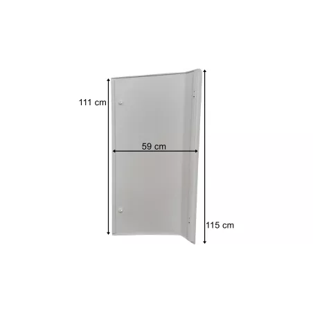 Kühlaggregat Thermo King SLX Äusseres Gehäusepanel Unten Rechts