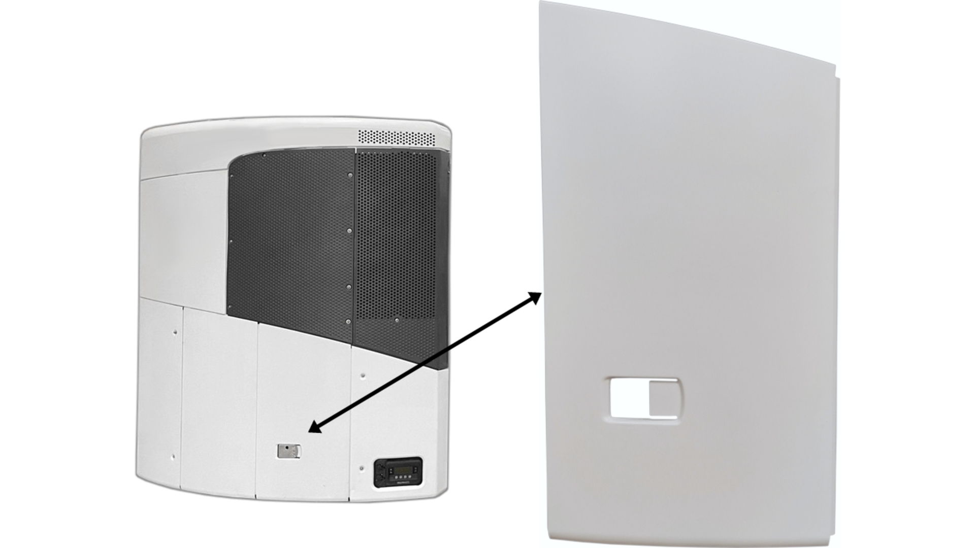 Unidad FrigorÍfica Thermo King SLX Cubierta Inferior Izq