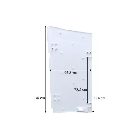 Kühlaggregat Carrier Vector He19 Gehäusepanel Unten Links