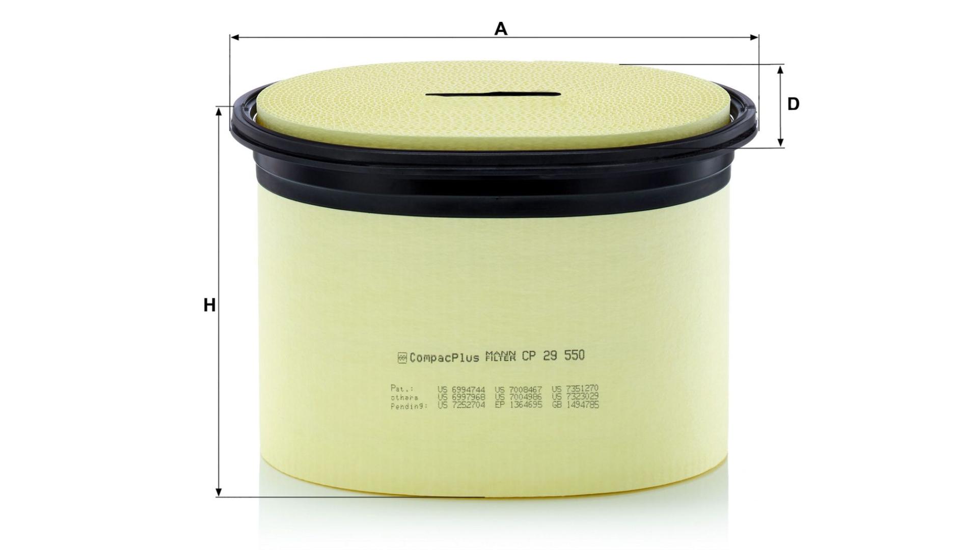 Air Filter Claas Axion