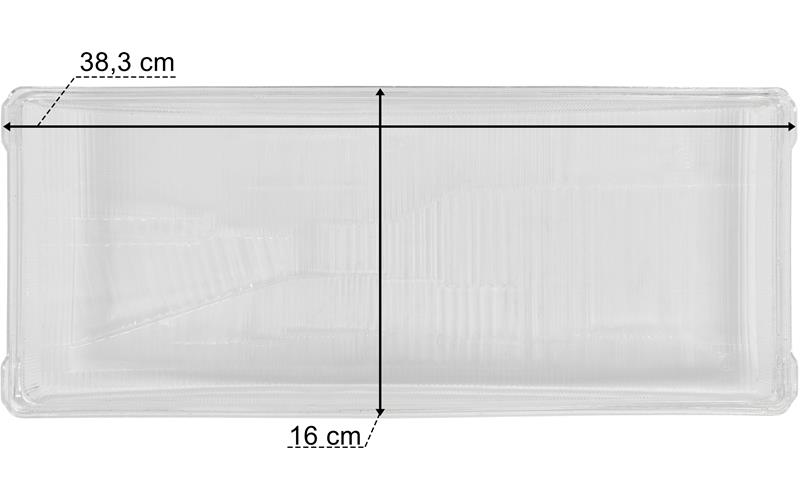 Iveco Eurotech / Eurostar Headlamp Glass LH