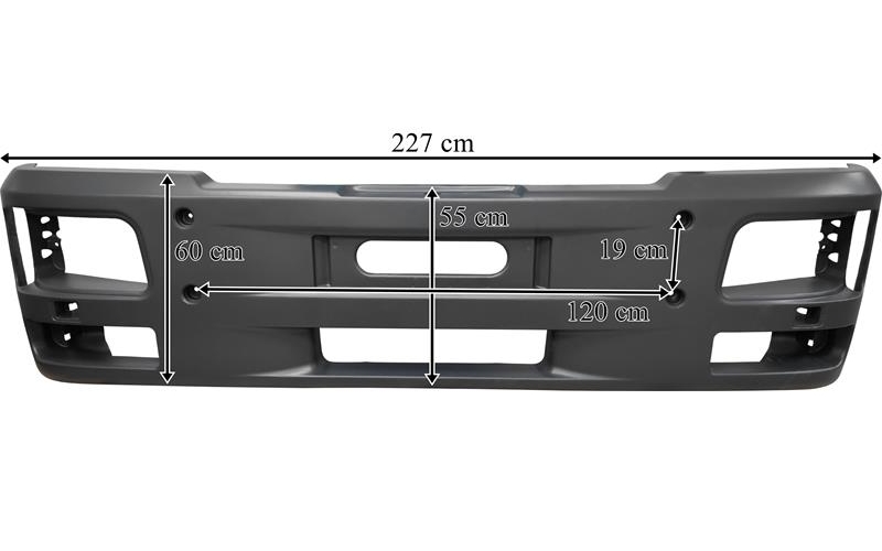 MAN LE2000 (2000-2004) 14-26t Front Bumper