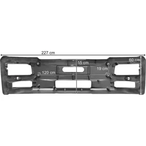 MAN LE2000 (2000-2004) 14-26t Paragolpes Delantero