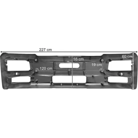 MAN LE2000 (2000-2004) 14-26t Front Bumper