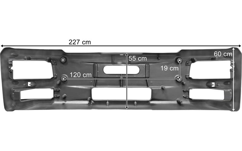 MAN LE2000 (2000-2004) 14-26t Front Bumper