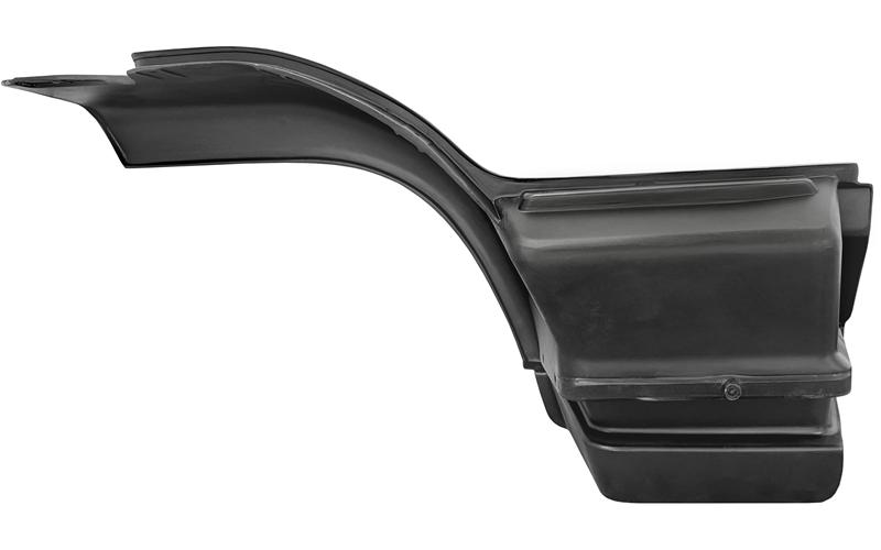 Iveco Eurocargo 180 (2008-) Marchepied Supérieur Gauche (Bord Étroit, Noir)