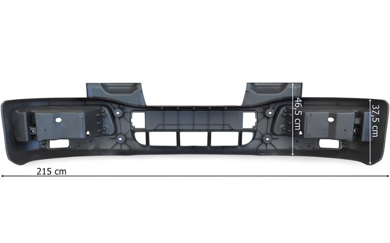 Iveco Eurocargo II Tector 75 Front Bumper With Fog Lamp Holes