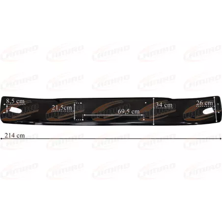 Iveco Eurocargo Tector (2004-2014) Visera Solar con Kit de Montaje