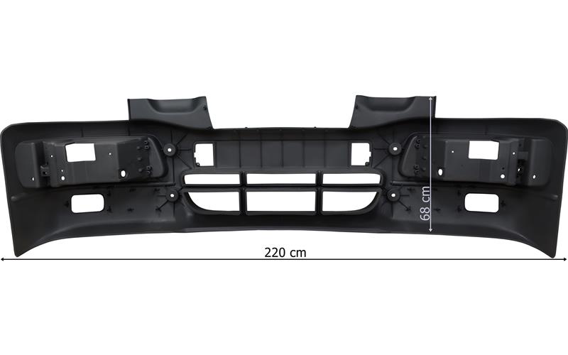 Iveco Eurocargo II Tector 130 Front Bumper With Fog Lamp Holes