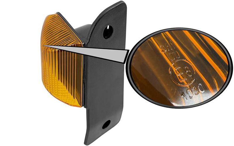 Iveco Trakker / Stralis Side Turn Signal Lamp LH (Mounted In Bumper)