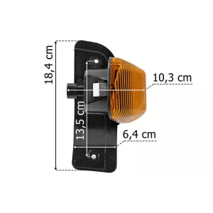 Iveco Trakker / Stralis Side Turn Signal Lamp LH (Mounted In Bumper)