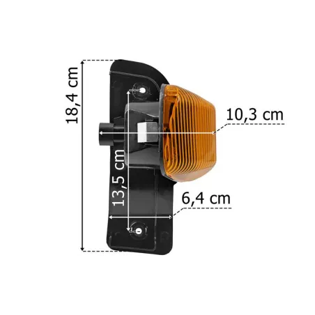 Iveco Trakker / Stralis Seitlicher Blinker Links (In Stoßstange Montiert)