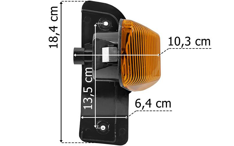 Iveco Trakker / Stralis Side Turn Signal Lamp LH (Mounted In Bumper)