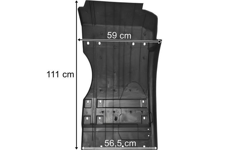 Iveco Stralis Hi-Way (2013-) Rear Mudguard LH