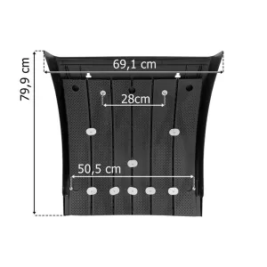 Iveco Stralis / Hi-Way Błotnik Tylny (Część Tylna)