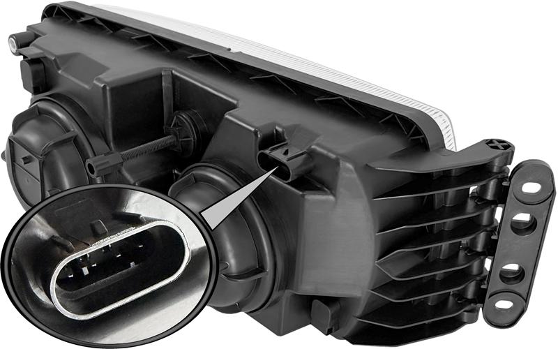 Iveco Eurocargo / Stralis (2002-) Headlamp LH (Manually Adjusted)
