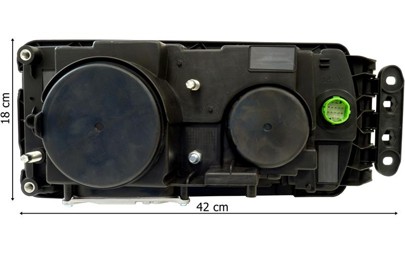 Iveco Stralis Hi-Way (2013-) Phare Avec LED Gauche