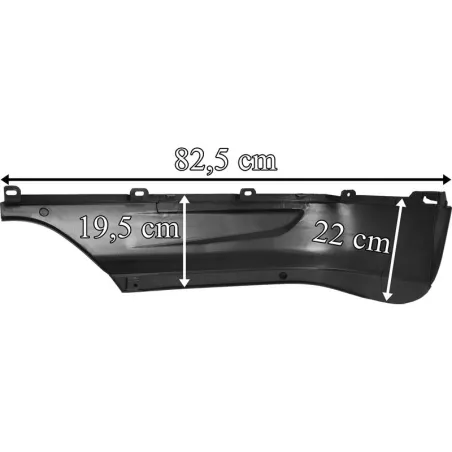 Iveco Stralis Hi-Way (2013-) Spoiler Prawy