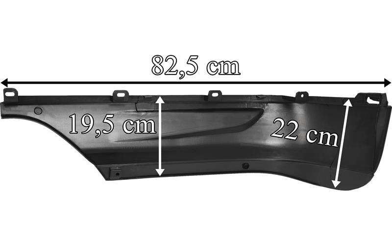 Iveco Stralis Hi-Way (2013-) Spoiler Prawy