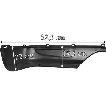 Iveco Stralis Hi-Way (2013-) Spoiler Gauche