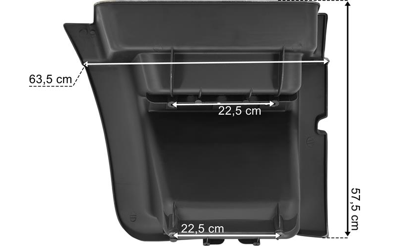 Iveco Stralis Hi-Way / Hi-Road (2007- / 2013-) Marchepied Inférieur Gauche