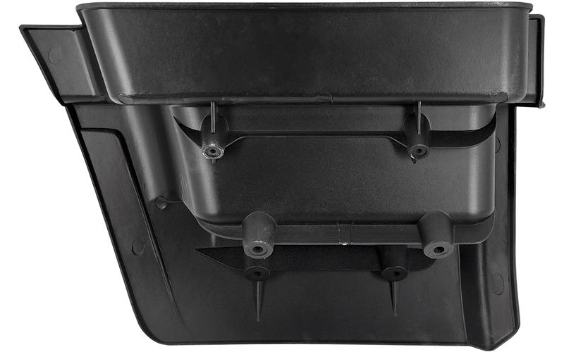 Iveco Eurotrakker (2007-) Caja de Escalón Izquierda (Negro)