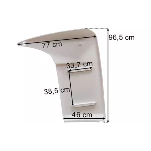 Iveco Stralis Hi-Way (2013-) Spoiler de Cabine Supérieur Droit