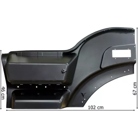 Iveco Stralis / AS Marchepied Supérieur Droit Avec Trou