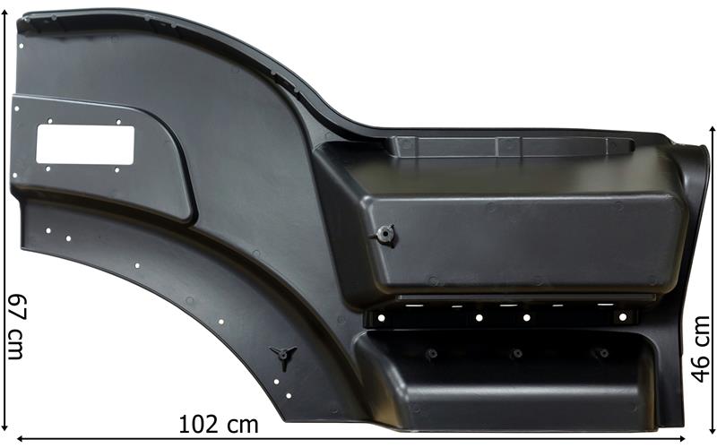 Iveco Stralis / AS Upper Step LH With Hole