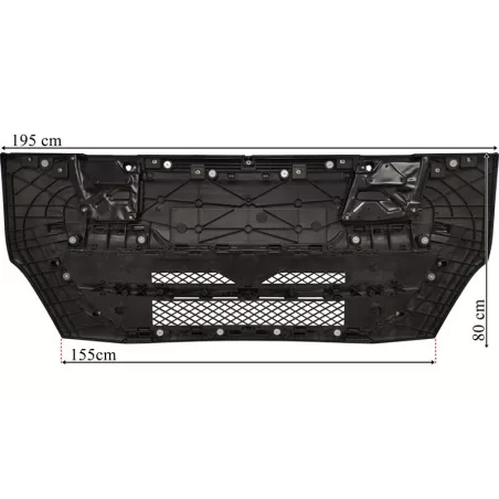 Iveco Stralis / Eurotrakker AD / AT (2013-) Conjunto de Parrilla / Calandra (Estrecha)