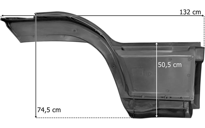 Iveco Eurocargo III 75 / 120 (2009-) Step LH (Plastic)