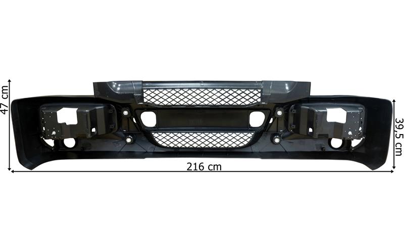 Iveco Eurocargo 75 / 120 (2009-) Pare-chocs Avant Avec Trou de Feu Antibrouillard