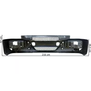 Iveco Eurocargo 75 / 120 (2009-) Pare-chocs Avant Sans Trous de Feux Antibrouillards