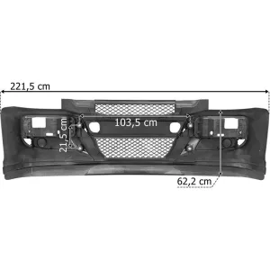 Iveco Eurocargo 180 (2009-) Pare-chocs (Sans Ouvertures Pour Feux Antibrouillard)