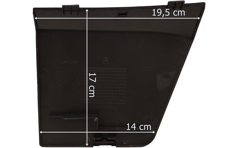 Iveco Eurocargo 120 / 190e (2016-) Couvercle Supérieur de Pare-chocs Droite