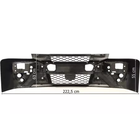 Iveco Eurocargo 130 (2016-) Front Bumper With Nebelscheinwerfer Hole And Washer Cutouts