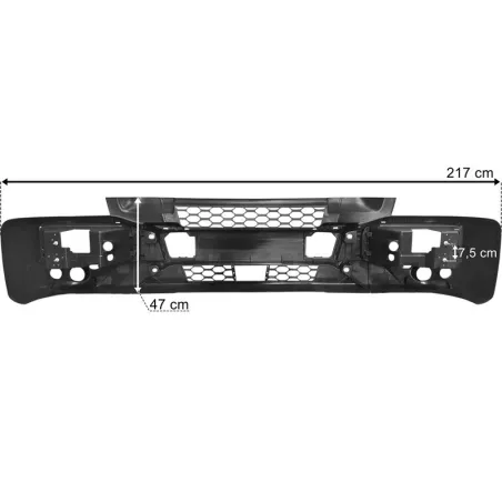 Iveco Eurocargo 75-120e (2016-) Front Bumper With Fog Lamp Holes
