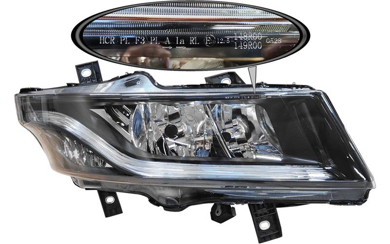 Iveco S-Way Headlamp RH