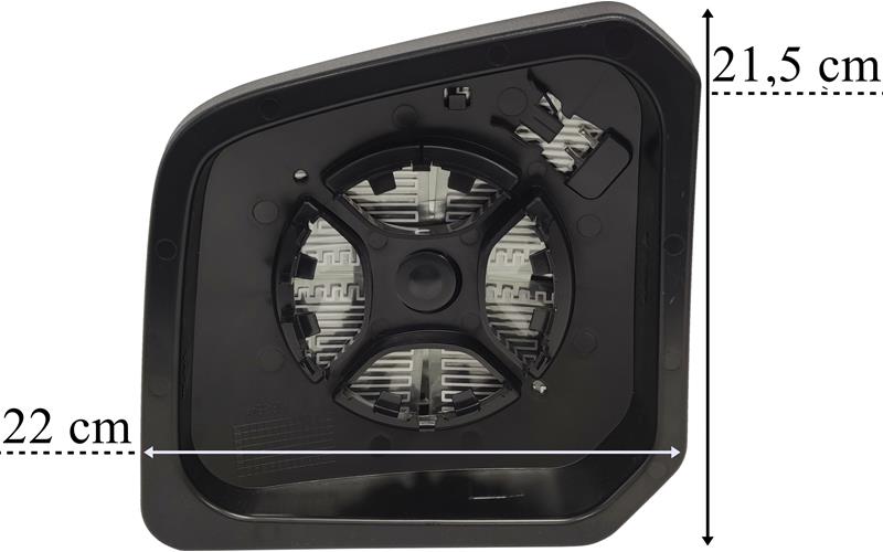 Iveco Stralis / S-Way (2019-) Small Mirror Glass LH
