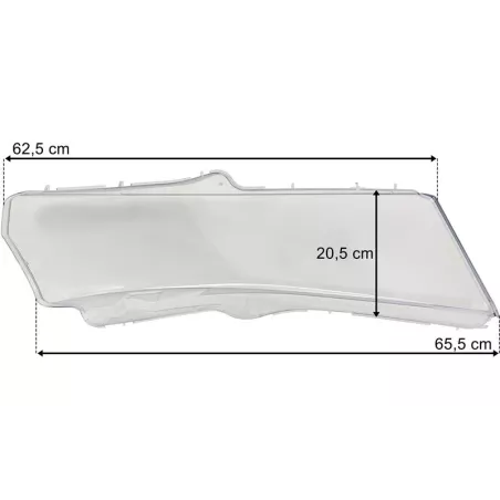Iveco S-Way Headlamp Glass LH