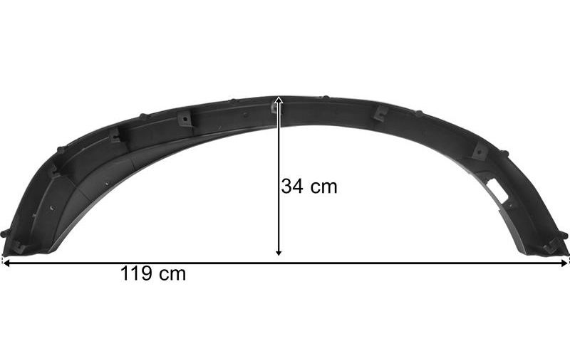 Iveco S-Way Mudguard Extension LH