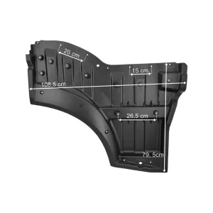 Iveco S-Way Innere Türenverlängerung Rechts