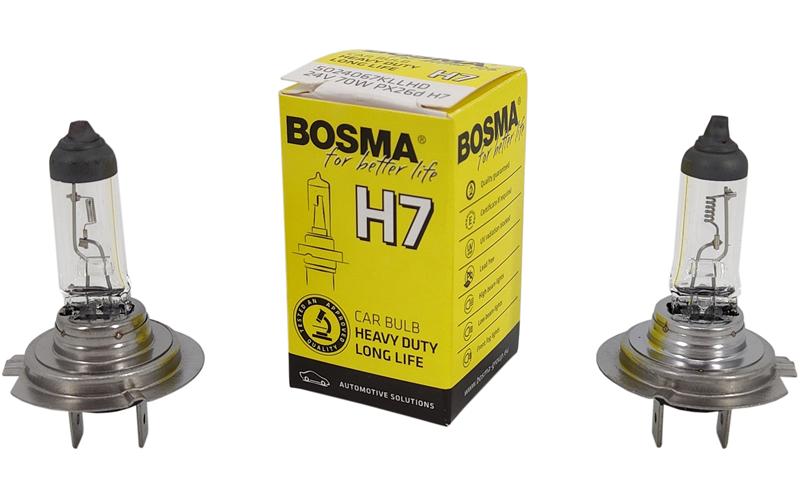 Bosma Bombilla 24V 75 / 70W H4 P43t (2 Unidades)