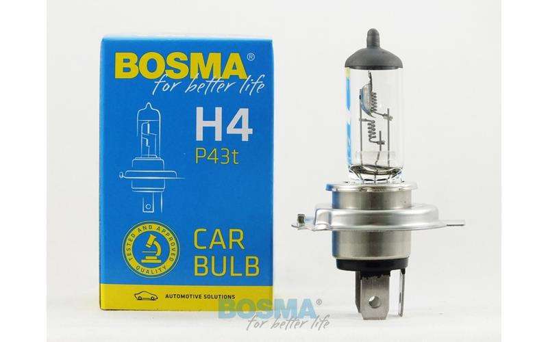 Bosma ЛАМПА 24V 100 / 90W H4 P43t Rally