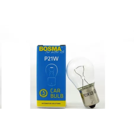 Bosma Bombilla 24V 21W P21W BA15S (5 Piezas)
